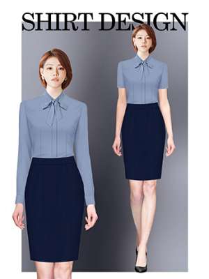 襯衫定制 時尚襯衫女士春季 墨